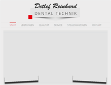 Tablet Screenshot of dt-reinhard.de